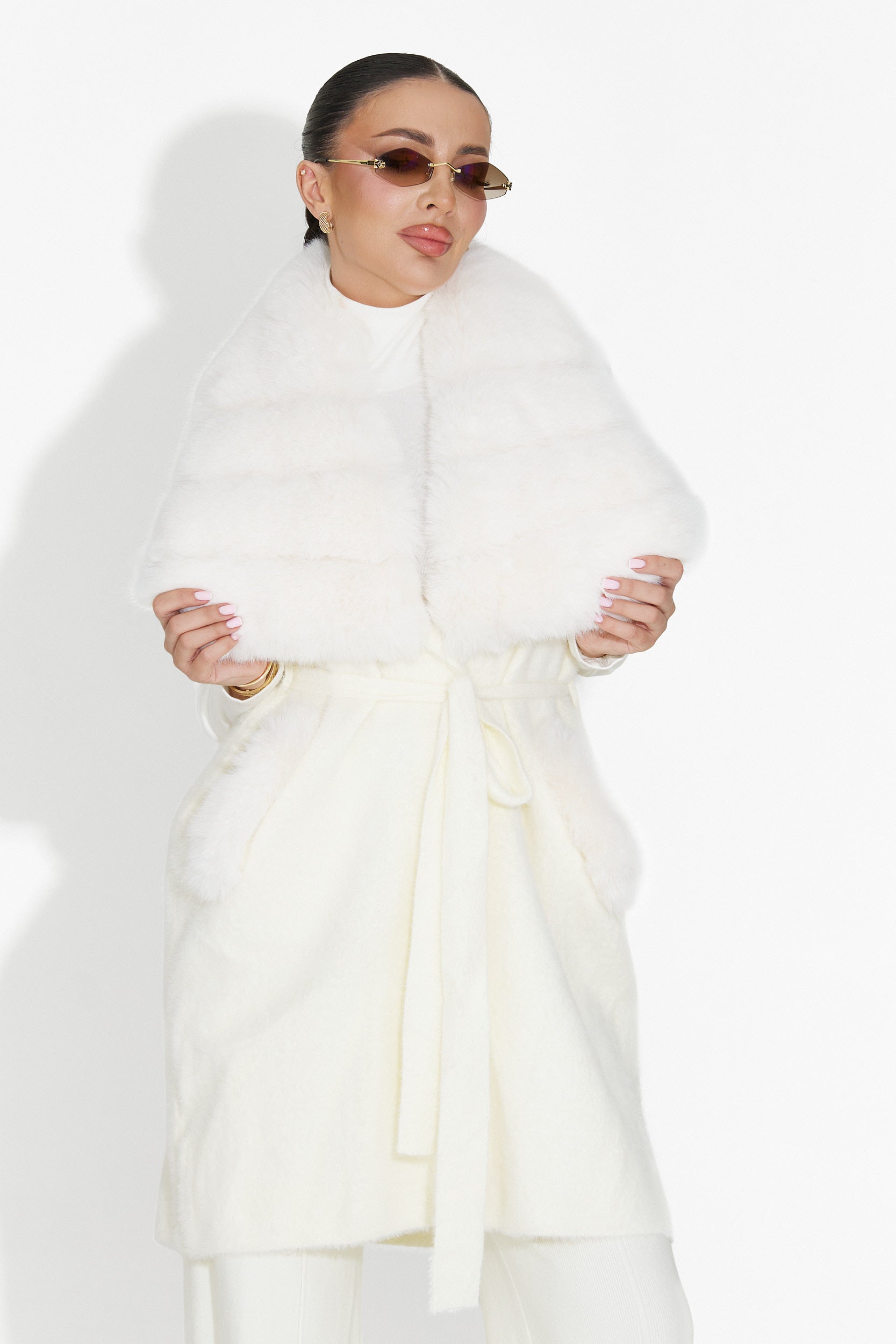 Beige Cloria Bogas Női Mellény