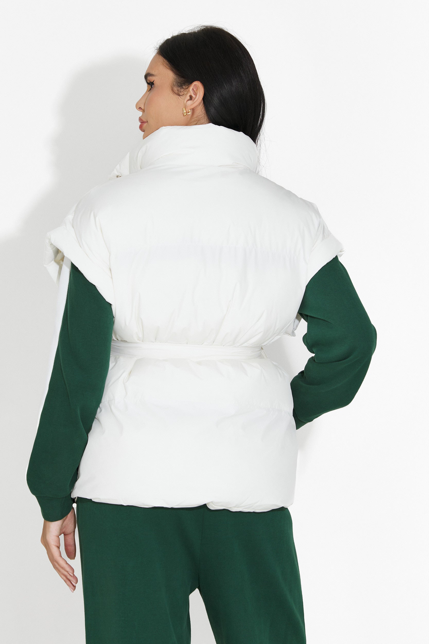 Denoria Bogas Hétköznapi Fehér Női Mellény