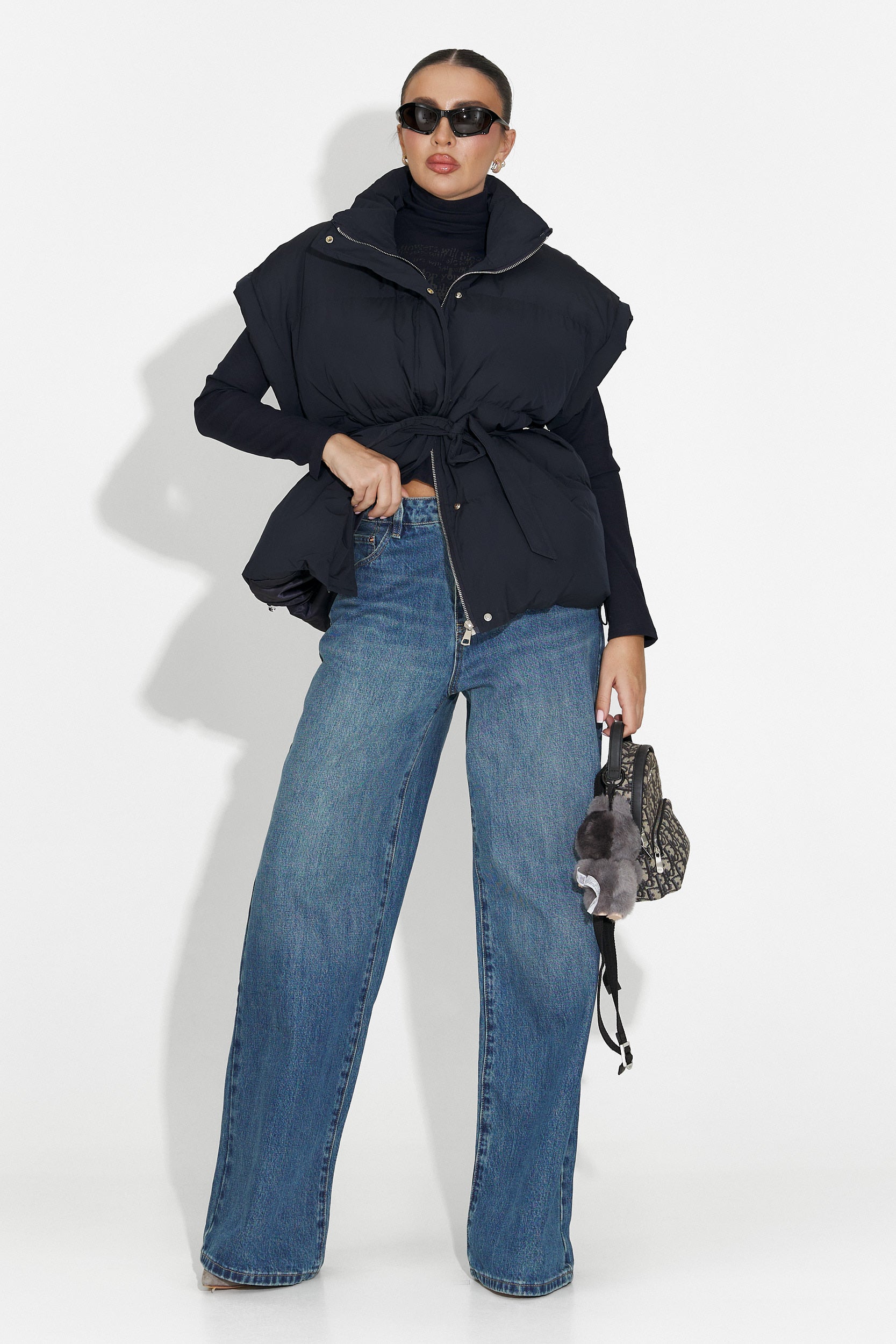 Denoria Bogas Tengerészkék Alkalmi Női Mellény