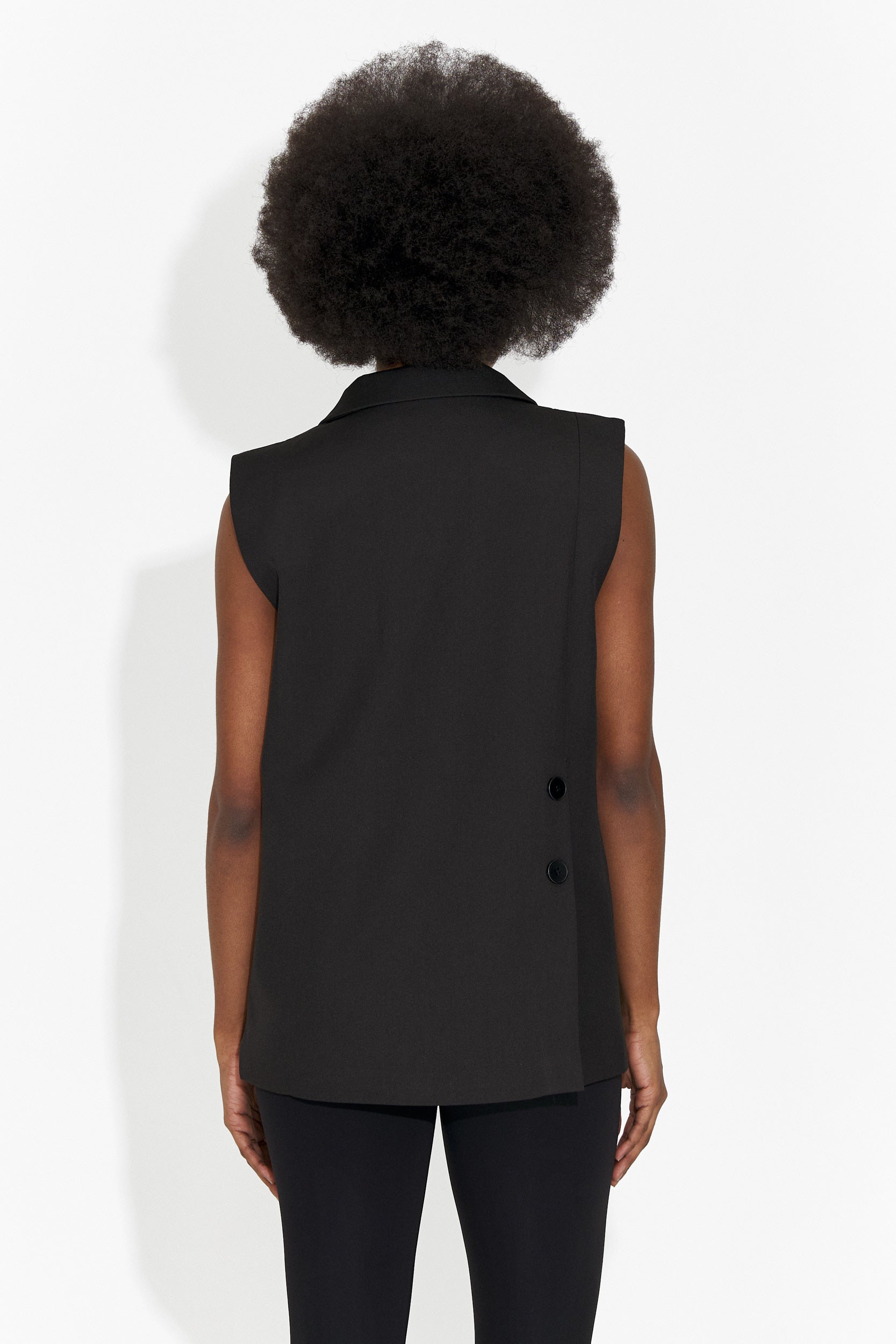 Elegáns fekete női mellény Ciela Bogas